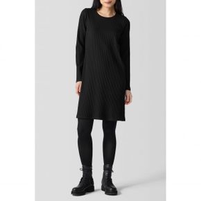 5081711 Eileen Fisher Long Sleeve Rib Dress