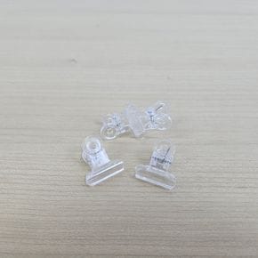 22MM 투명 플라스틱 스프링 문구집게