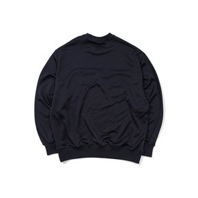 Jersey Sweat Shirt -Navy-