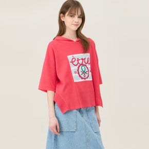 로고 자수레터링 후드니트BAKPF3531