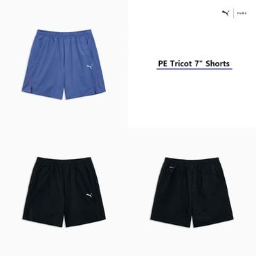 푸마 퍼포먼스 트리코트 7부 숏팬츠 남녀공용 941433 - 01 02 PE Tricot 7 Shorts