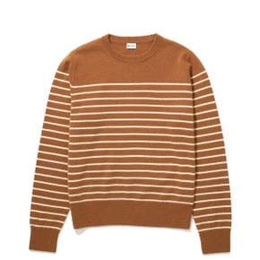 큘 THE BETTY SWEATER - VICUNA/CREAM