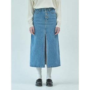 Simple denim skirt