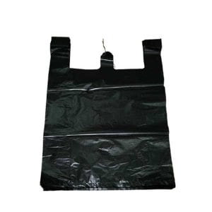 포어스 쇼핑봉투 34x52 왕대 100매 검정 쓰레기봉지 비닐봉투