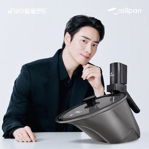 주방 필수품!  바이탈플랜트 롤팬 NEW 오리지널 자동회전냄비 (그레이)