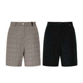 골프반바지 CQK FKJWP7607 KR 23FW QUILTED SHORTS WMN