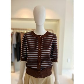 [여주점] 씨씨콜렉트 스트라이프크로셰반팔가디건E253ksl112