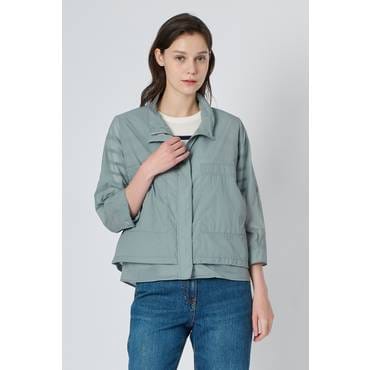 BCBG 하이넥 라이트 점퍼 (B4F7R171)