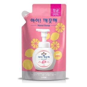 아이깨끗해 거품형 핸드워시(손세정제) 리필 200ml 유치원손세정제