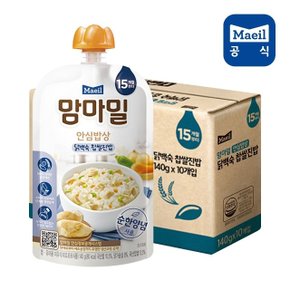 맘마밀 안심밥상 닭백숙찹쌀 140g 10팩