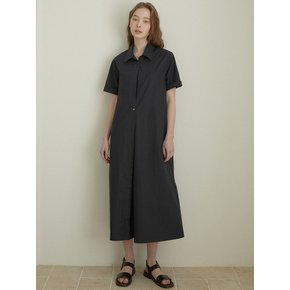 Shirt dress (dark navy)