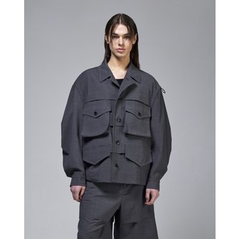 송지오 [파주점] 컬렉션 플레이트 필드 자켓 SG2JP705GY