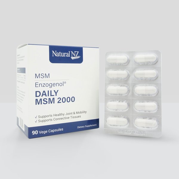 내추럴엔젯 데일리 MSM 2000mg 엔조제놀 90베지캡슐