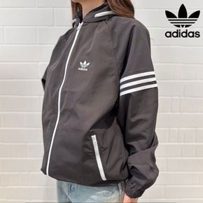 오리지널 ADS200 루즈핏 윈드브레이커 트랙 탑 자켓 나이트 브라운 KD9392