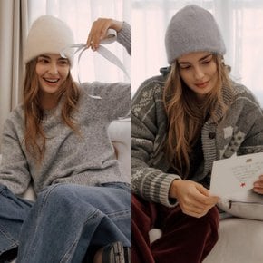 여성 소프트 앙고라 비니 PWTF4AHY29W