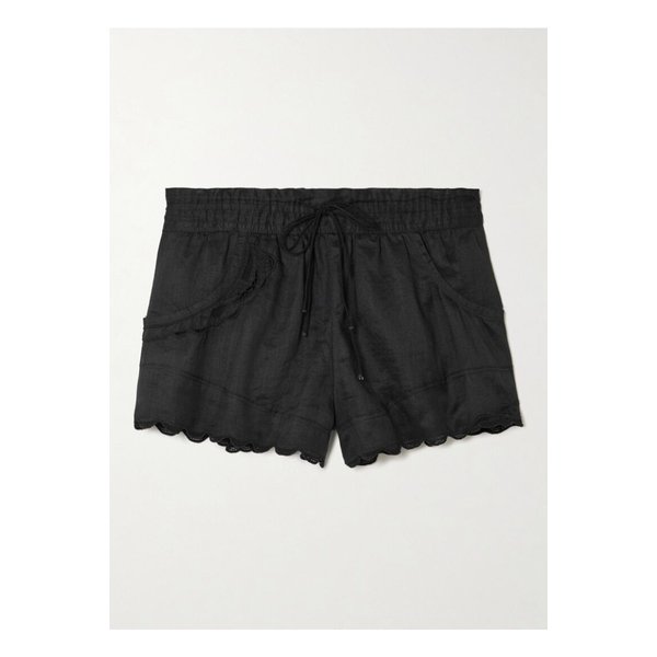 롤라 브로드리 앙글레즈 라미 쇼츠 블랙 1647597357872272