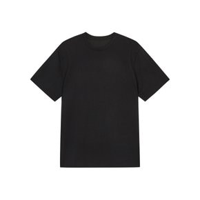 (슬립) JAJU  남 스마트 코튼 반팔 파자마 티셔츠  블랙   J204201150