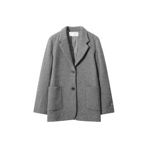 Cashmere Tailored Jacket (Gray)_D5JAW24003GYX