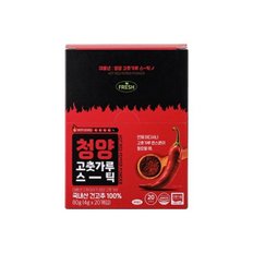 대풍년 고추이야기 고춧가루 청양스틱 1BOX 80g(4gx20스틱)