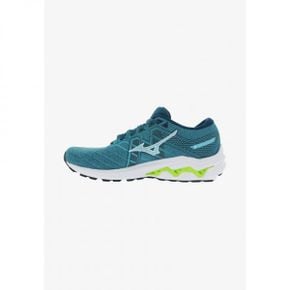 3704649 Mizuno WAVE INSPIRE 18 LAUF KOMFORTABLE - Trainers turkis