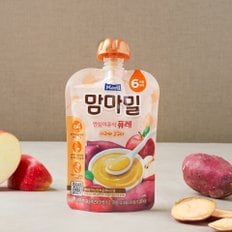 맘마밀 이유식 퓨레 사과와고구마 100g