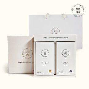 청춘벌꿀 꽃꿀스틱 세트 3호(10g x 24개/아카시아,밤) x 2세트