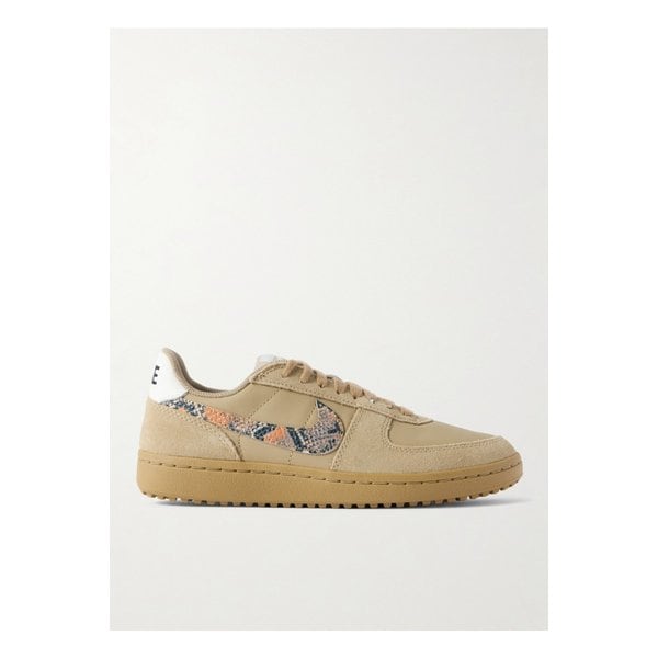 필드 제너럴 스네이크 이펙트 가죽 스웨이드 스니커즈 토프 1647597358690559