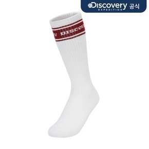 디스버커리키즈 가로스트라이프 양말 (BURGUNDY) _