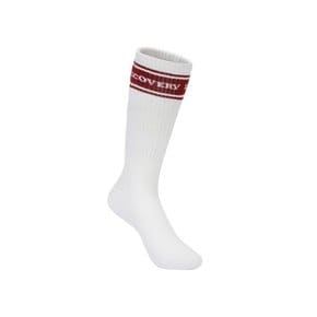 디스버커리키즈 가로스트라이프 양말 (BURGUNDY) _