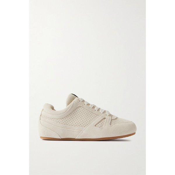 세니 펀칭 스웨이드 스니커즈 베이지 46376663162986372