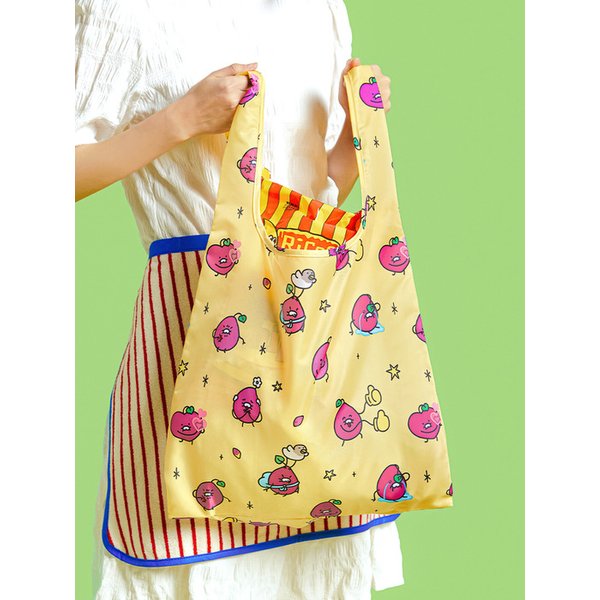 춘구마 포켓 장바구니_춘구마