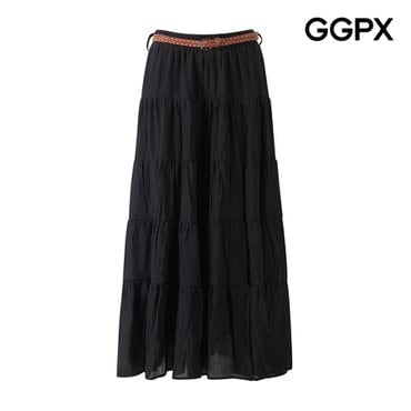 GGPX 벨트 세트 캉캉 롱 스커트 (GP5SK007F)
