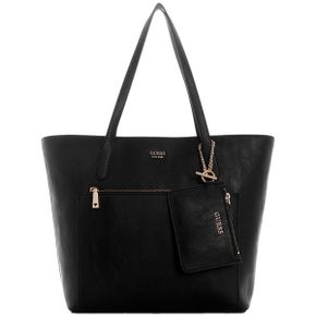 게스 우먼 Rylan 미디움 탑 지퍼 Tote Created for Macy`s - 블랙 15232617 227241