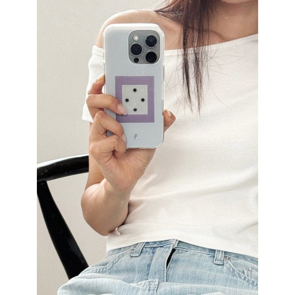 Dot Frame Jelly Case
