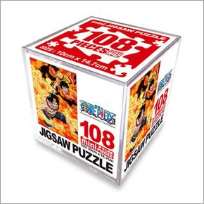 원피스 직소퍼즐 108PCS 미니 CUBE 에이스루피