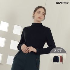 NS홈쇼핑 지베르니 하이넥 티셔츠 5종 (GAD-5)[34926527]