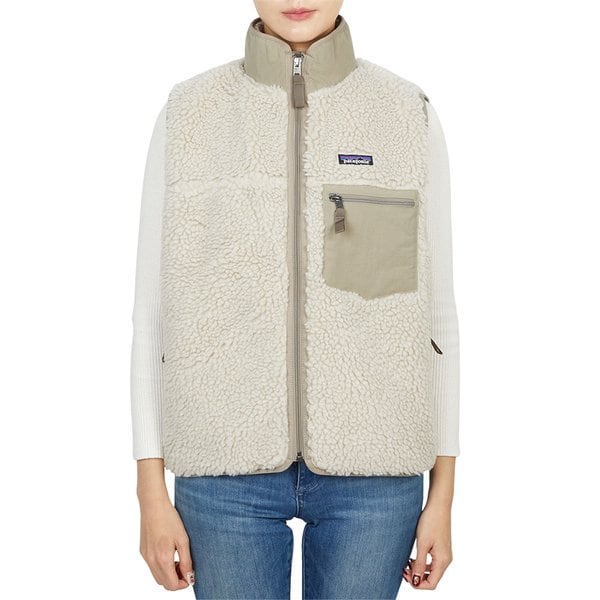 [부산점] 클래식 레트로-X 여성 플리스 조끼 23084 NA