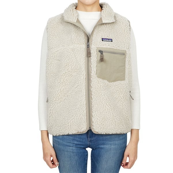 [부산점] 클래식 레트로-X 여성 플리스 조끼 23084 NA