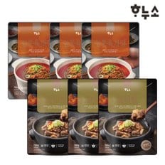 갈비탕700g 3팩 + 육개장 3팩 총6팩