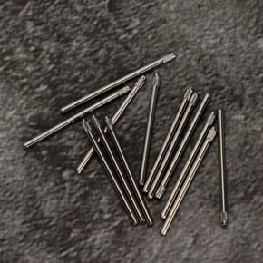 실버 1mm 1개입 메탈 시계줄 마디 연결핀 널링형 링크 셀프수리 시계줄 교체 부품 공구 밴드 스트랩 워치