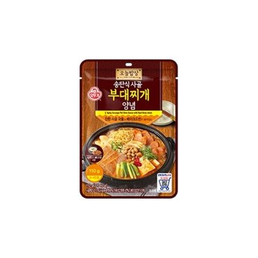  오뚜기 오늘밥상 송탄식 사골 부대찌개양념 110g x 20개