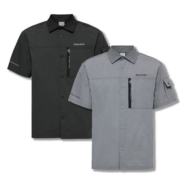 [부산점] x RAYVOLT 남성 METALIC S/S SHIRTS DMM25490