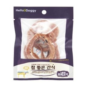 헬로도기 강아지 간식 육포 애견 간식 소울대오리 20g