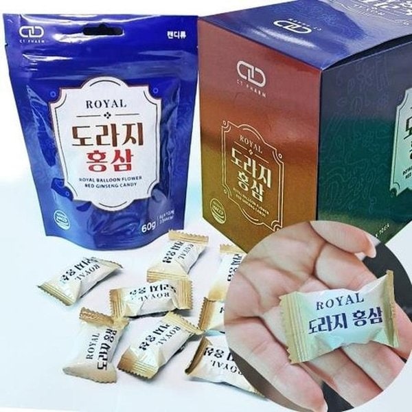 [유로메디] 로얄도라지홍삼캔디 60g 국내생산