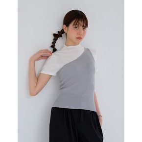 AR_Simple high neck top_WHITE