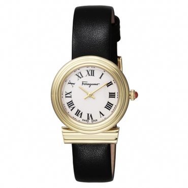  GANCINI Quartz 28MM Watch SFMV00822 [] [살바토레 페라가모] 시계 간치니 화이트 다이얼