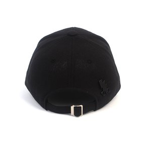 Linen Muji Black Ballcap 린넨볼캡