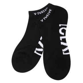 LOGO ANKLE SOCKS_V31A6SC701_BK