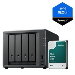 나스 4베이 NAS DS423+ (6TBx1) 정품 HDD HAT3300