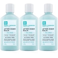 Duke Cannon Ice Cold After Shave Balm 미국 듀크 캐논 아이스 콜드 애프터 쉐이브 밤 로션 177ml 3팩